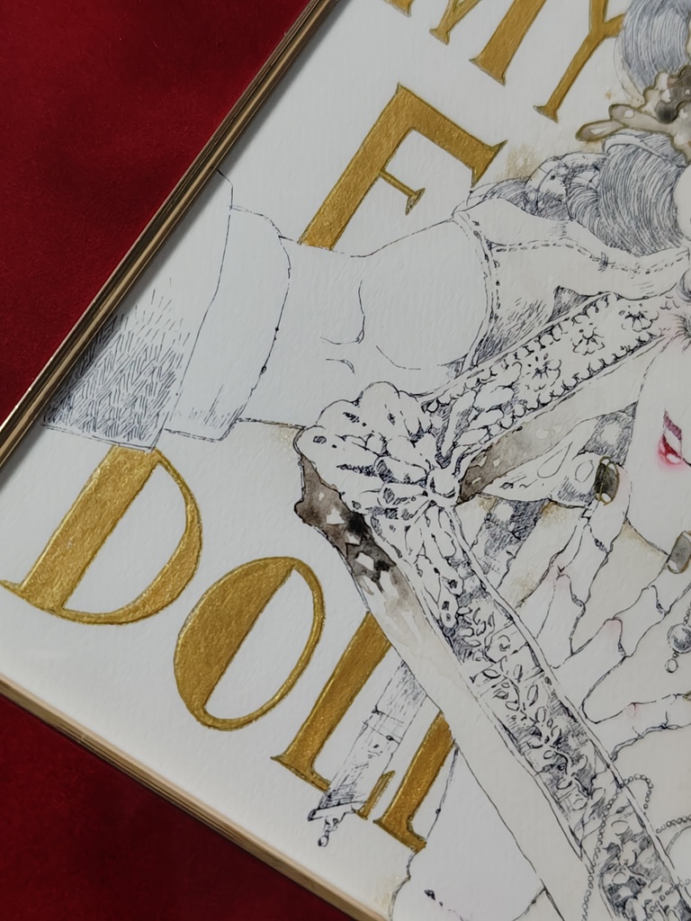 額装原画『My Fair Doll』