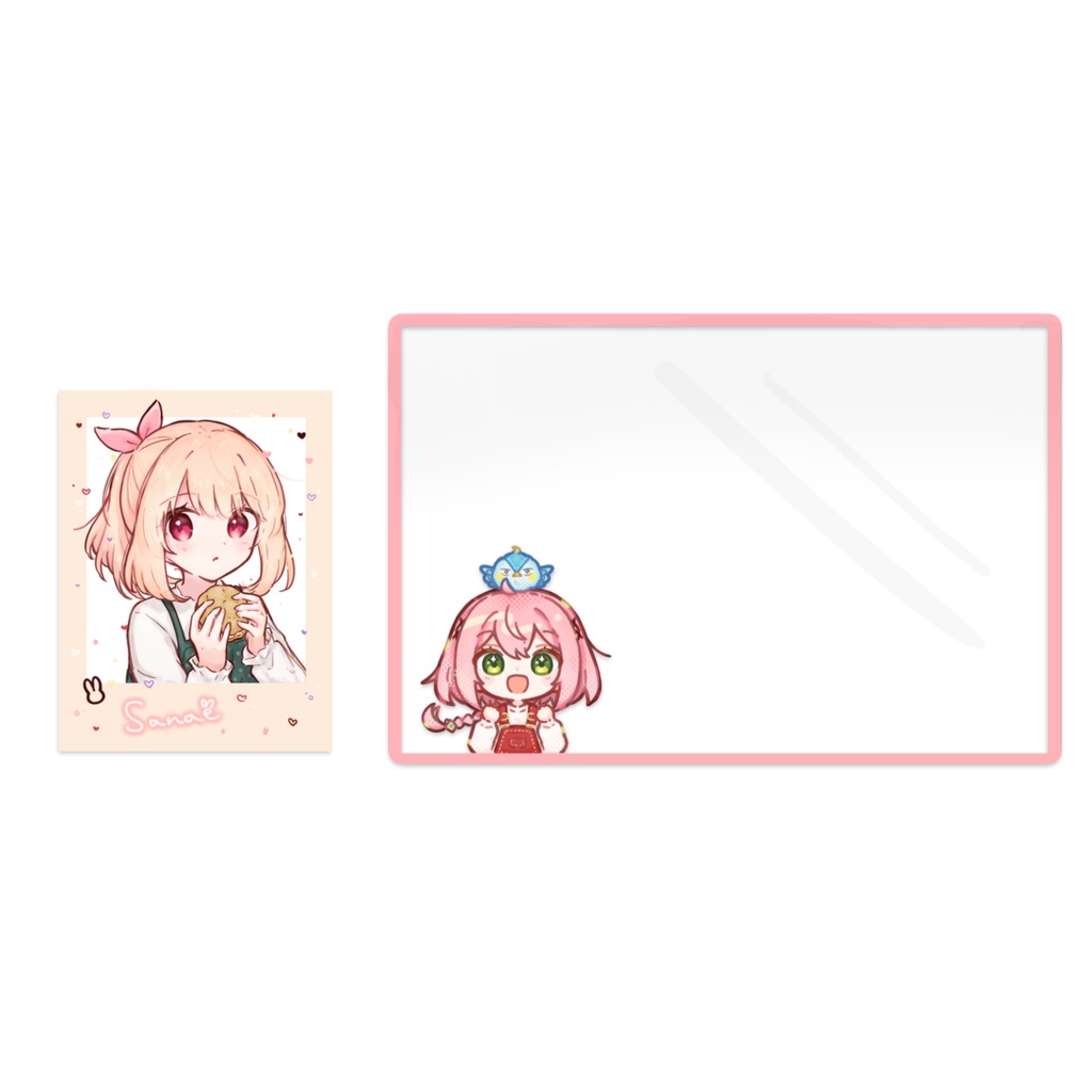 【非公式】イラストカードセット-ヒヨビヨ＆うさみん-