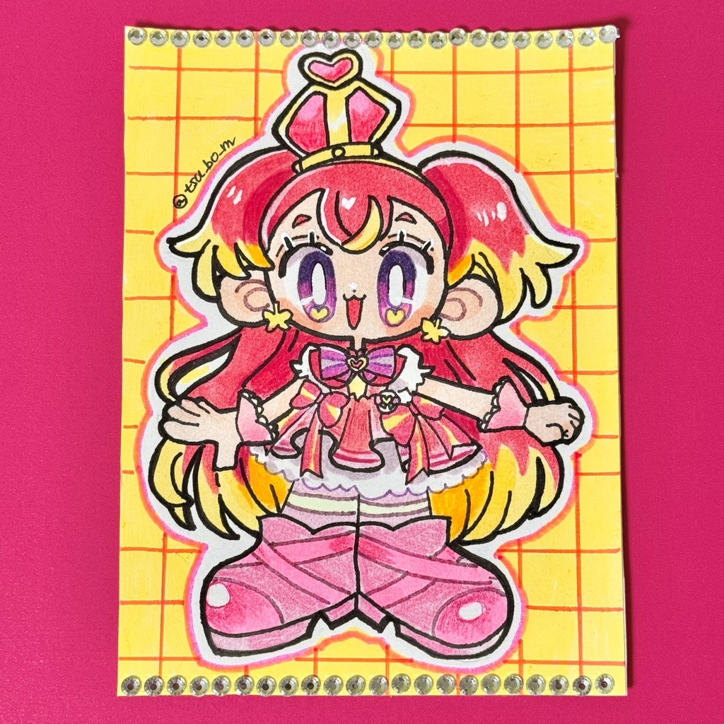 【ポストカード原画】キュアワンダフル