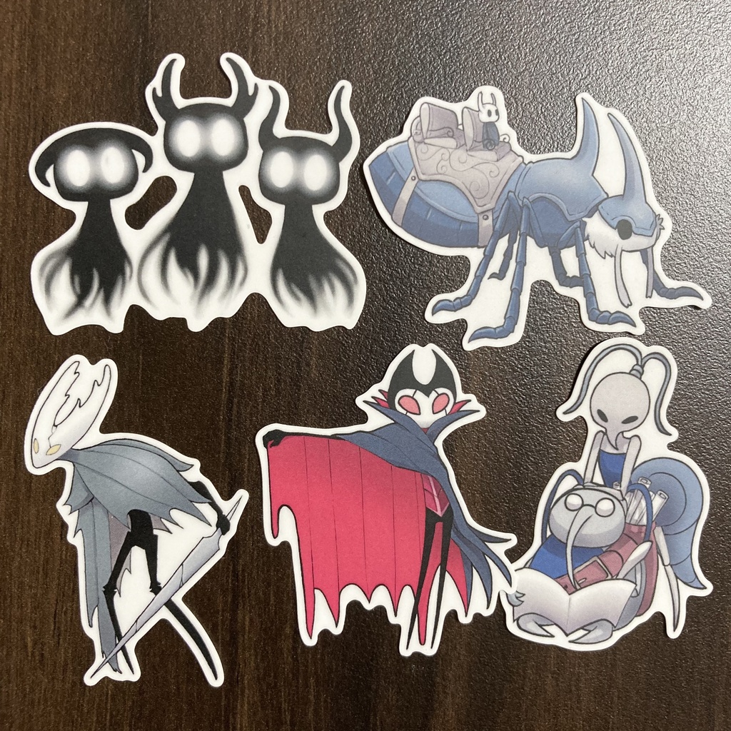 【HOLLOW KNIGHT】ステッカー15種
