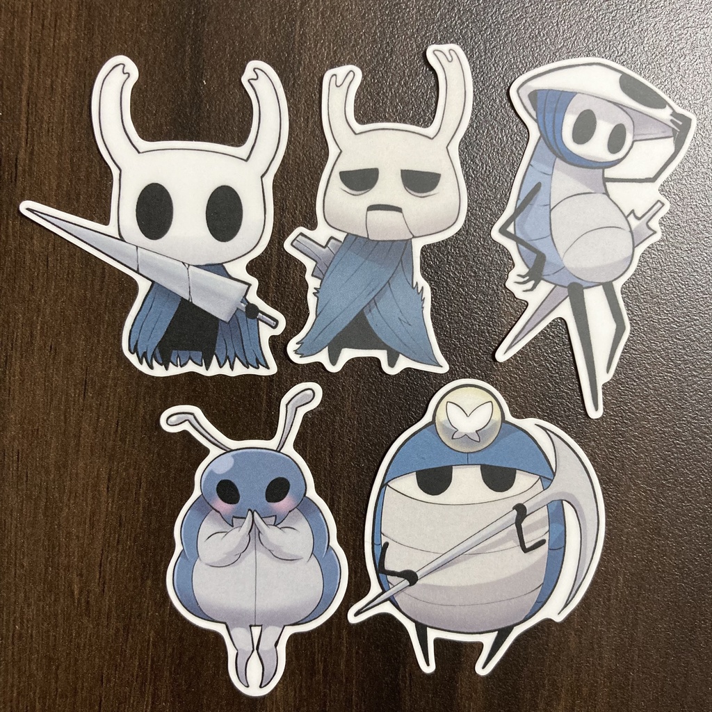 【HOLLOW KNIGHT】ステッカー15種