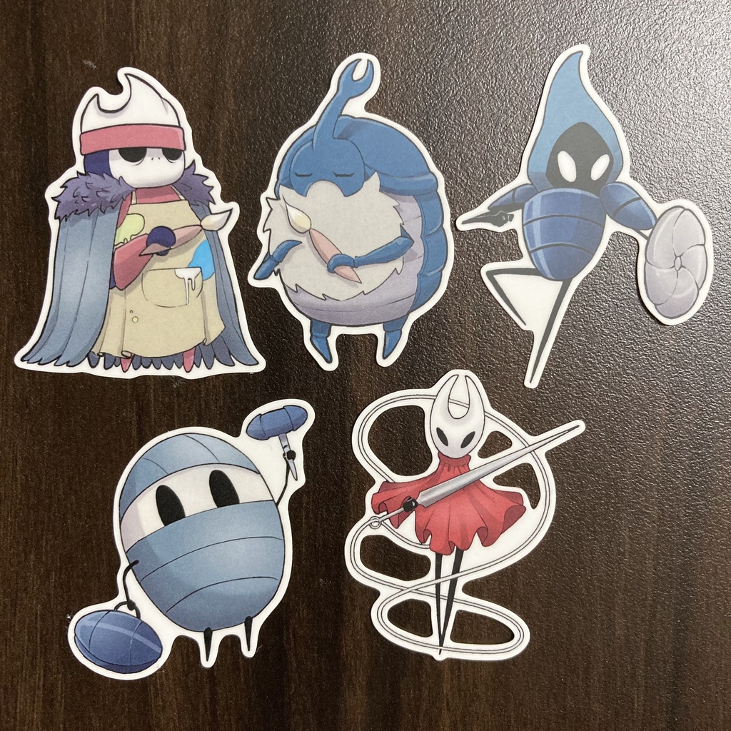 【HOLLOW KNIGHT】ステッカー15種