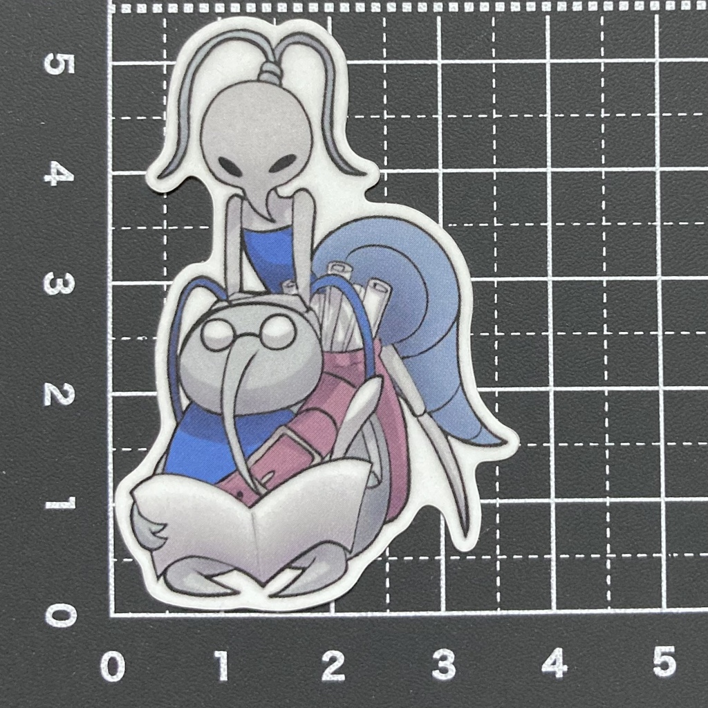 【HOLLOW KNIGHT】コーニファー＆イゼルダステッカー