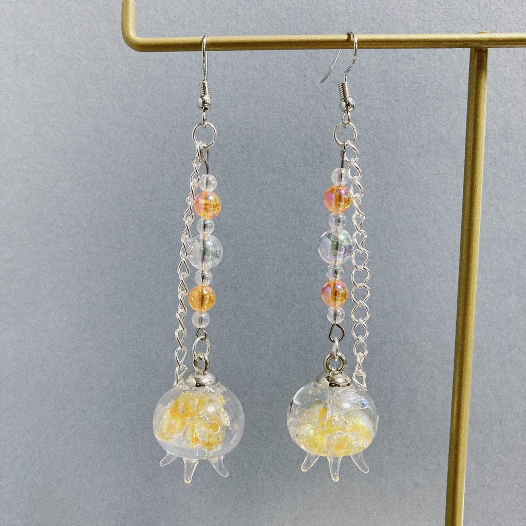 【HOLLOW KNIGHT】ウームーモチーフピアス