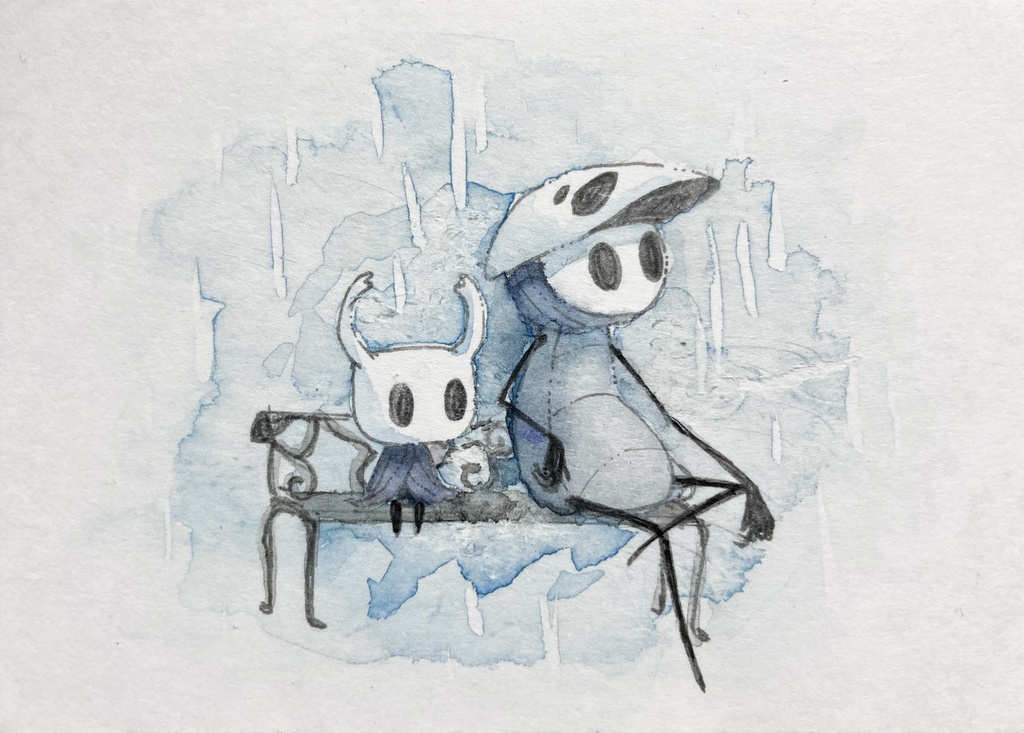 HOLLOW KNIGHT】ミニ原画① - simemugiko - BOOTH