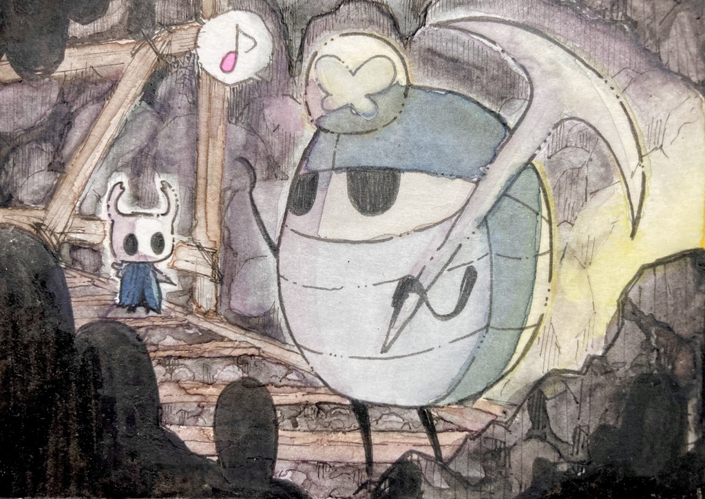 【HOLLOW KNIGHT】ミニ原画②