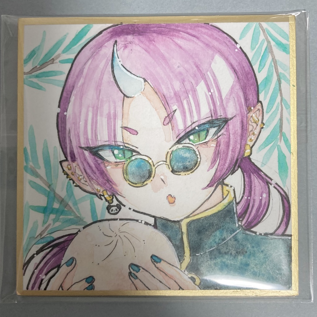 【ミニ原画】豆色紙①