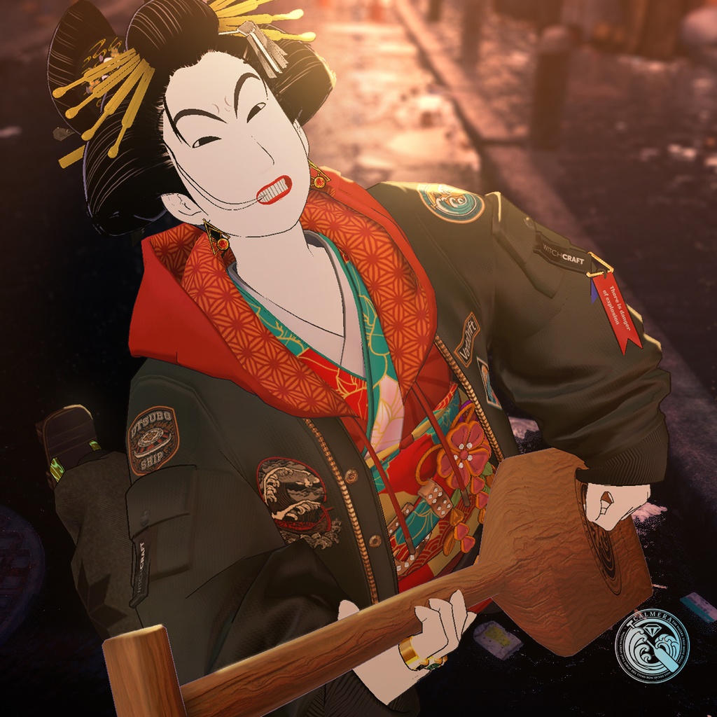 かるめら -Calmera- / オリジナル3Dモデル #Calmera3D