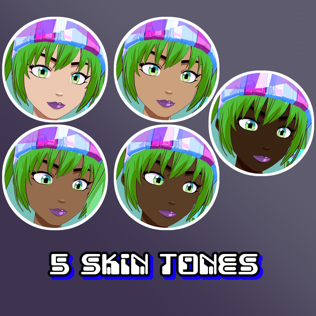 Aya Nyoom - VRChat y2k scifi fairy avatar