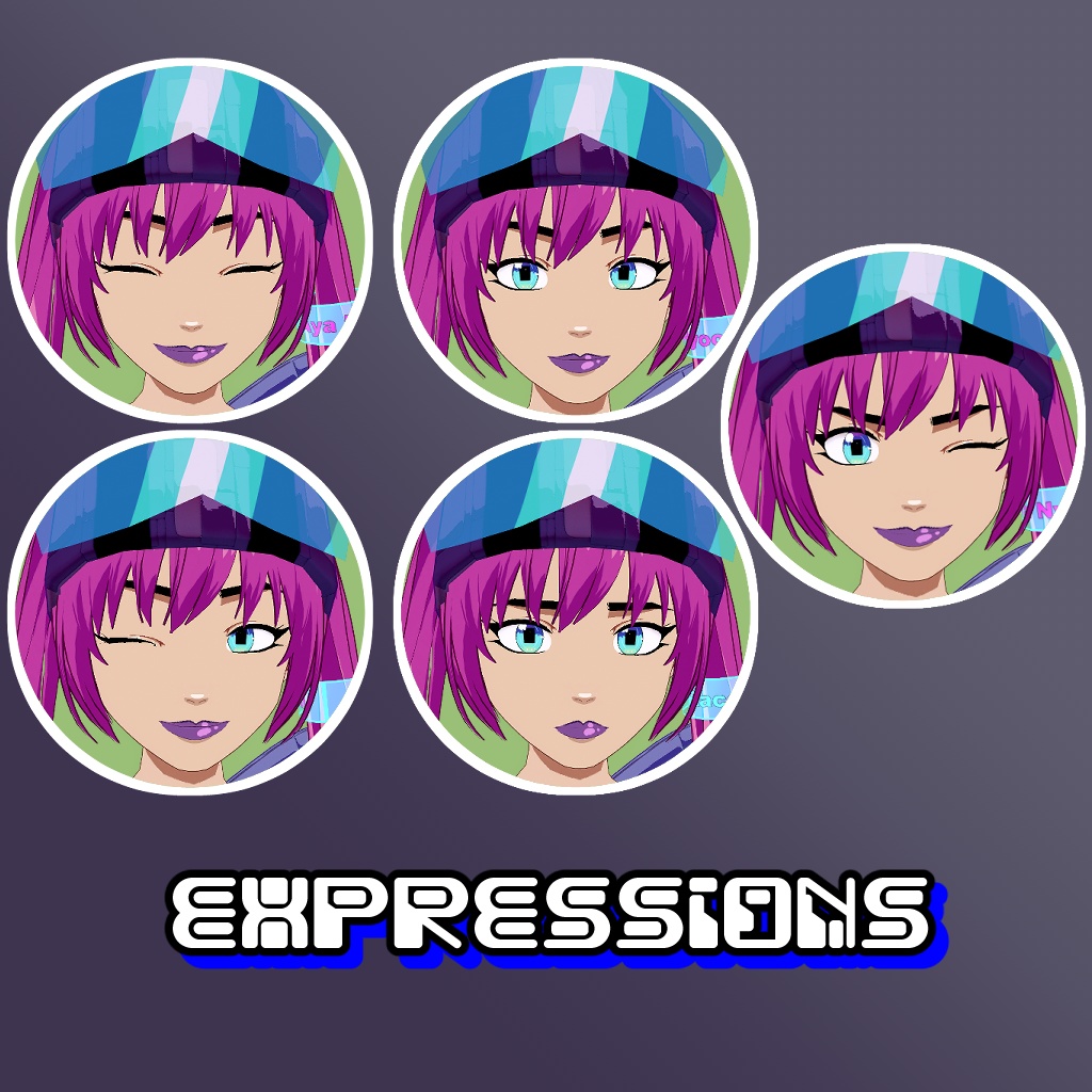 Aya Nyoom - VRChat y2k scifi fairy avatar