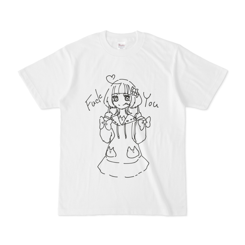 ふぁっきゅーなTシャツ