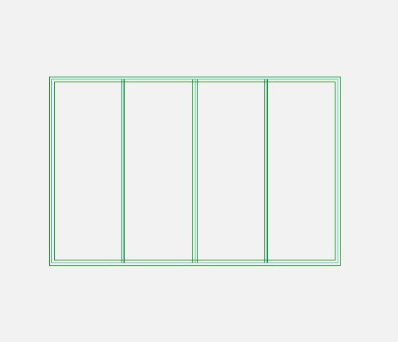 Grasshopper シングルラインをダブルラインに自動変換するスクリプト