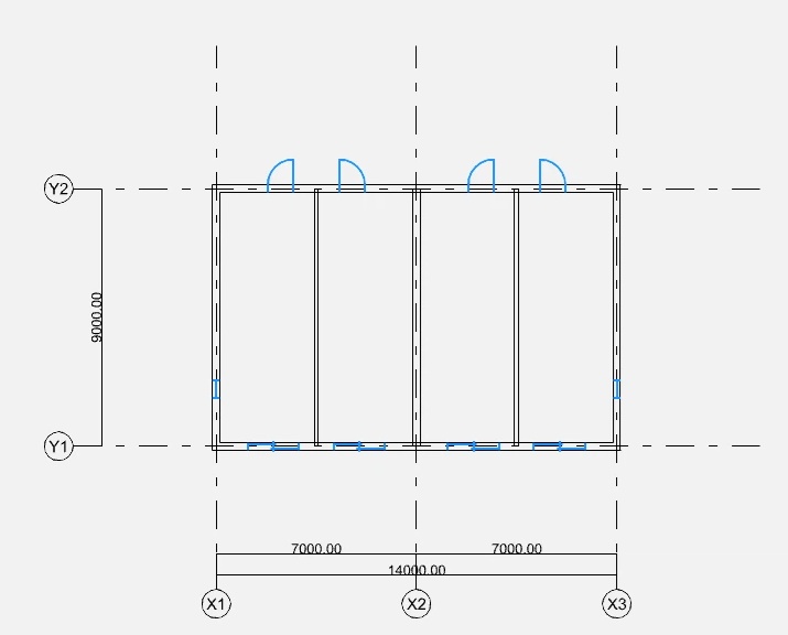 Grasshopper ラインオブジェクトから開口部の2D図を自動作成するスクリプト