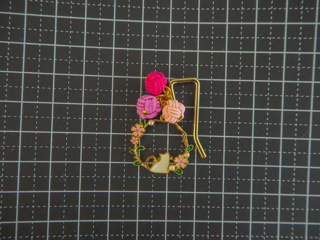 *水引ヘアアクセサリーセット* 〜猫ちゃんとボール〜 part1