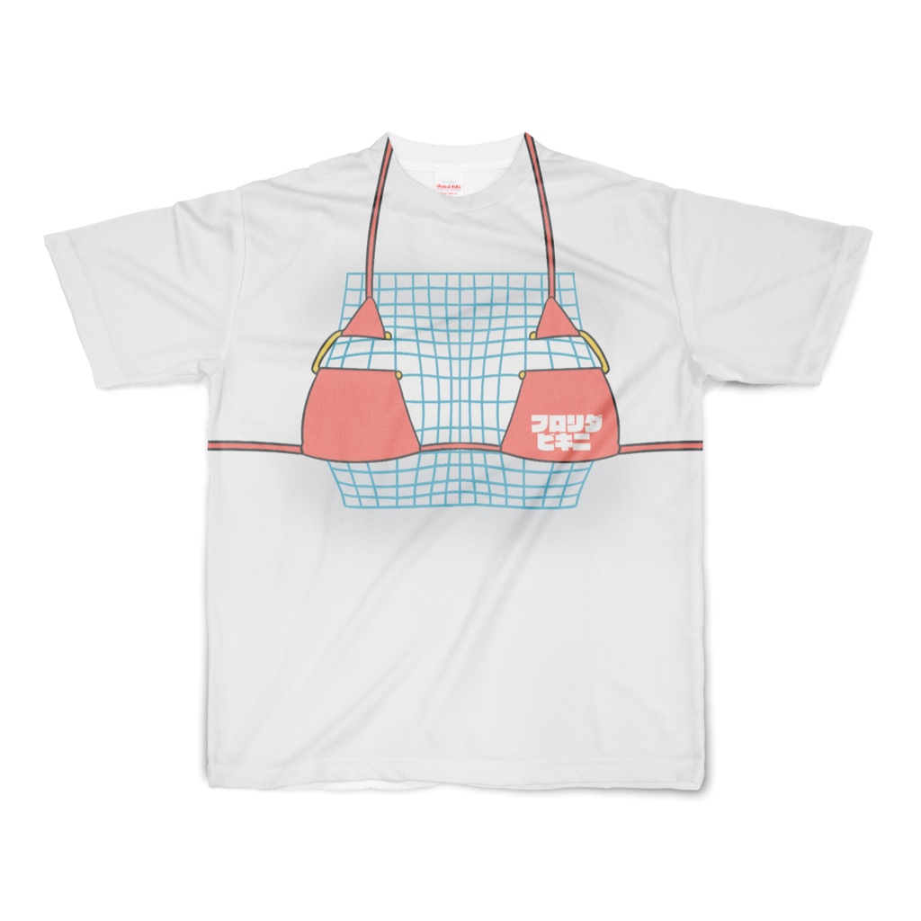 フロリダビキニサーモンピンクTシャツ