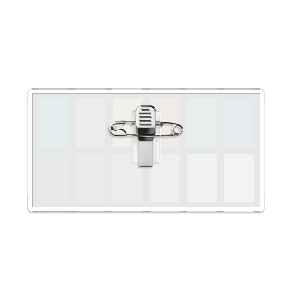 カラーチェッカー(アクリルバッジ)