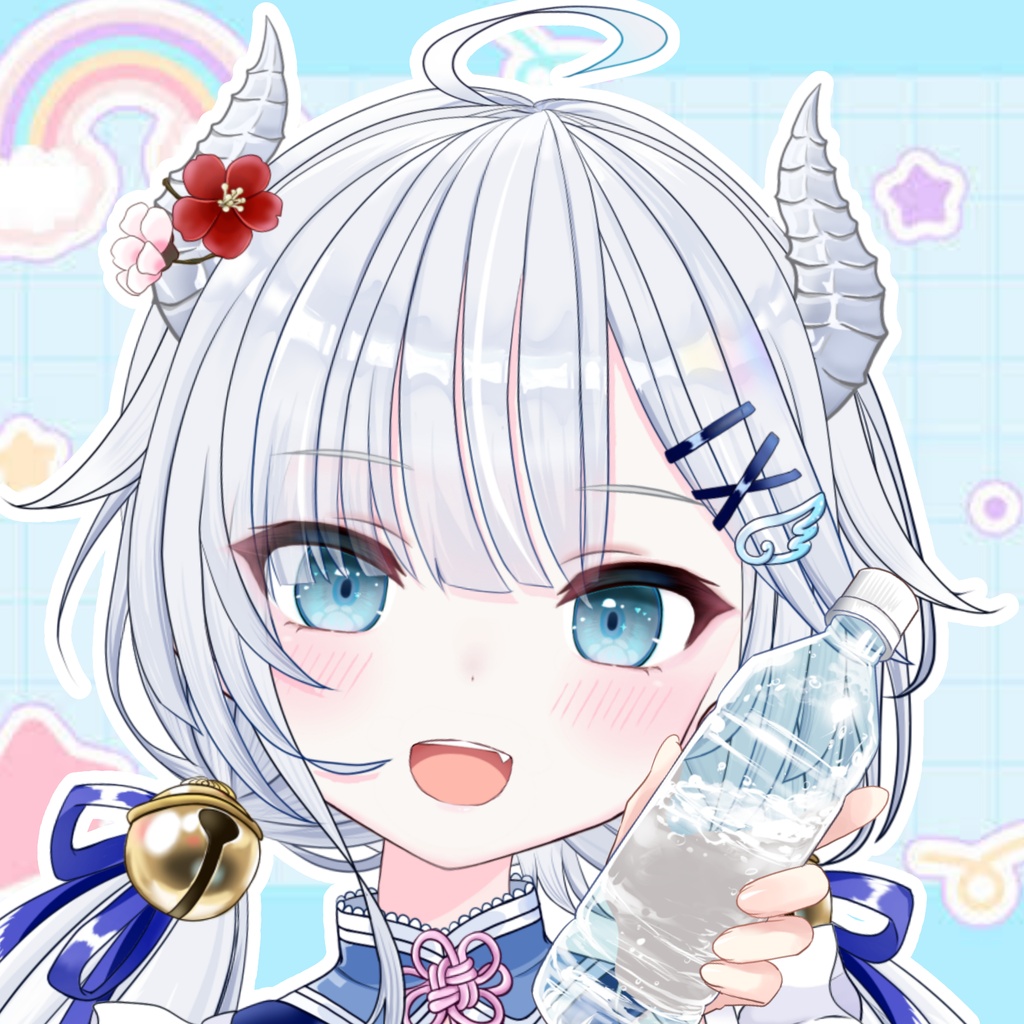かわいい後輩と水分補給編💙