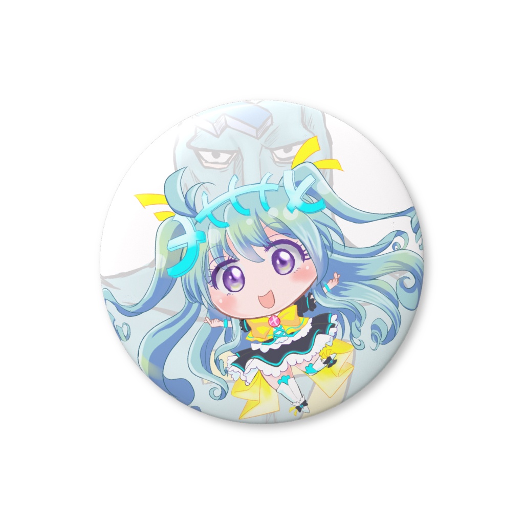 フリモメン（スーパーフリモたん）缶バッジ