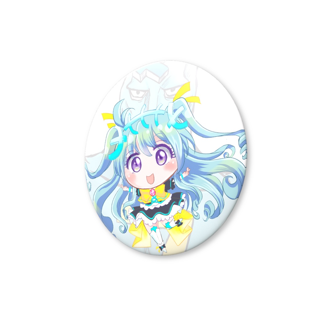 フリモメン(スーパーフリモたん)缶バッジ