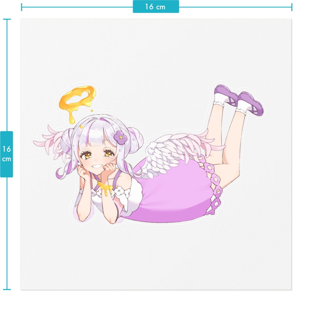 クリアステッカー