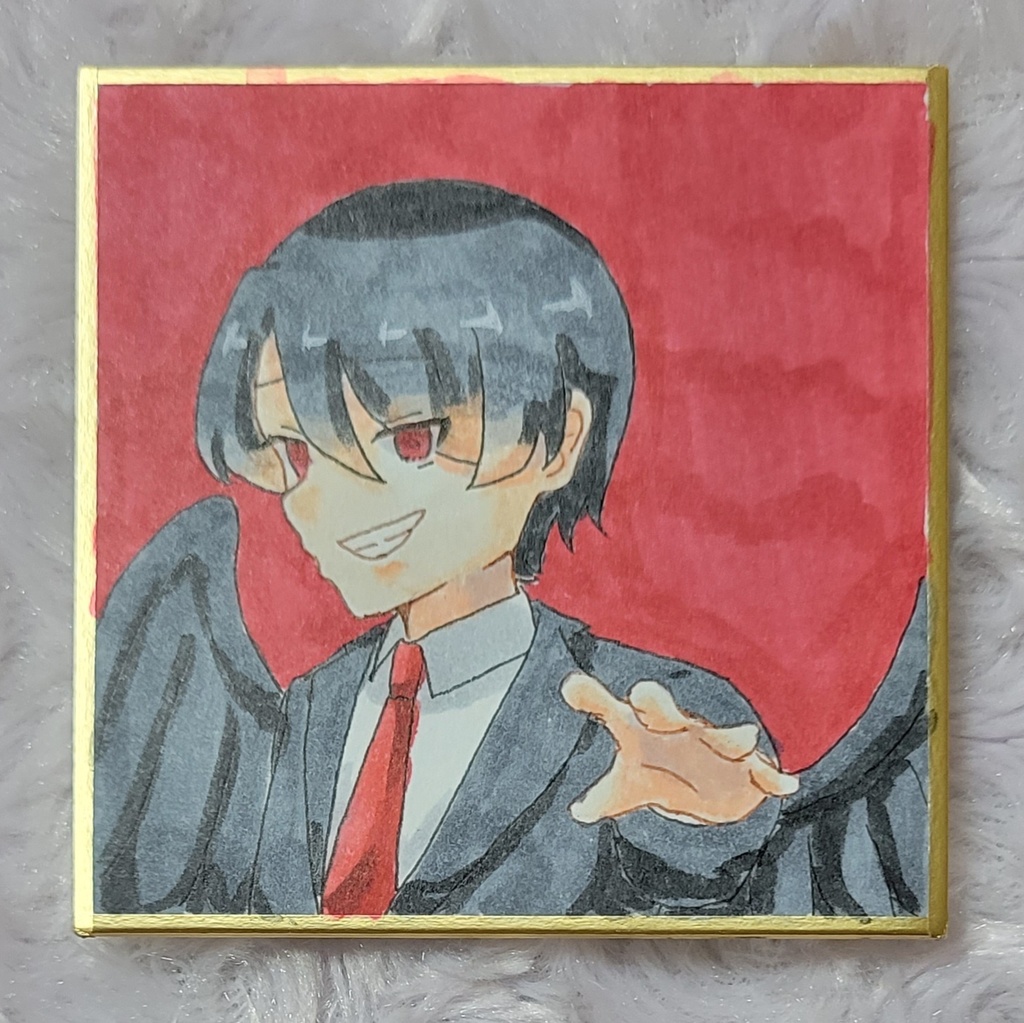 オリジナル豆色紙