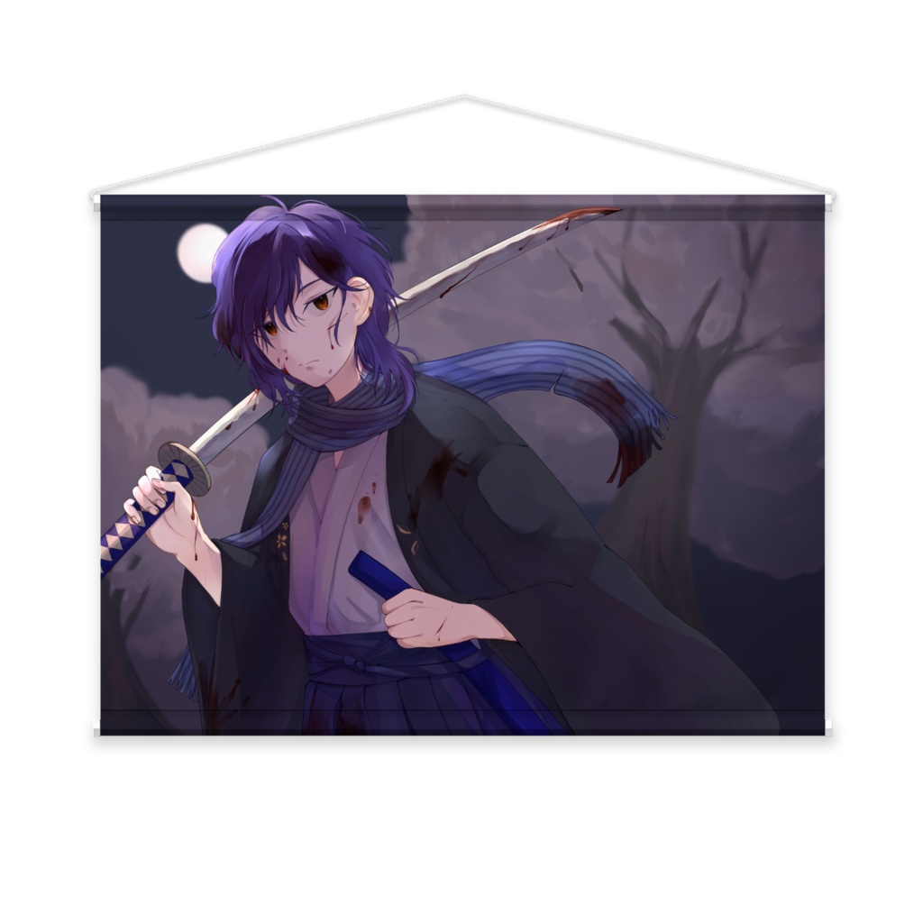 神田一孝助 生誕祭23記念掛け軸
