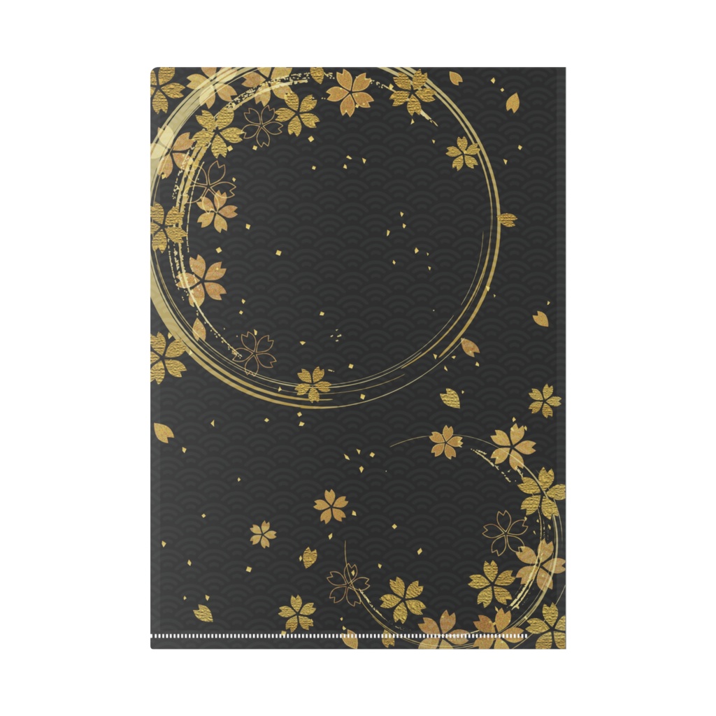 「散り桜」クリアファイル