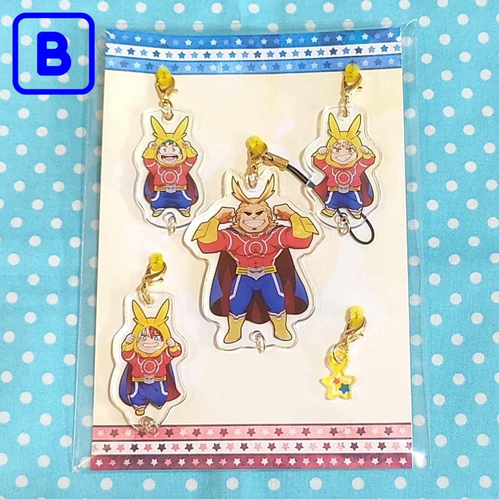 【hrak】オリジン組アクリルキーホルダー