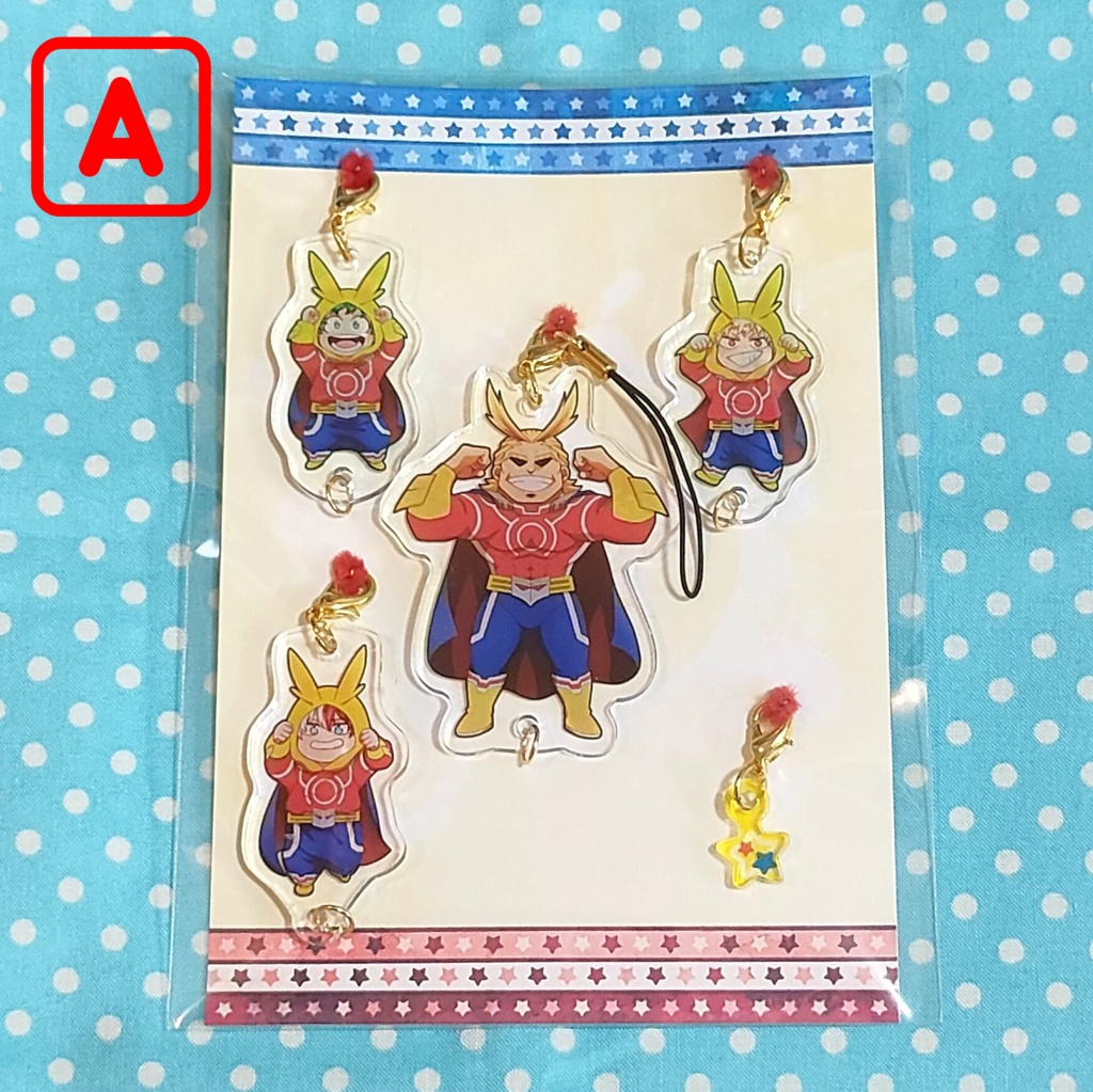 【hrak】オリジン組アクリルキーホルダー