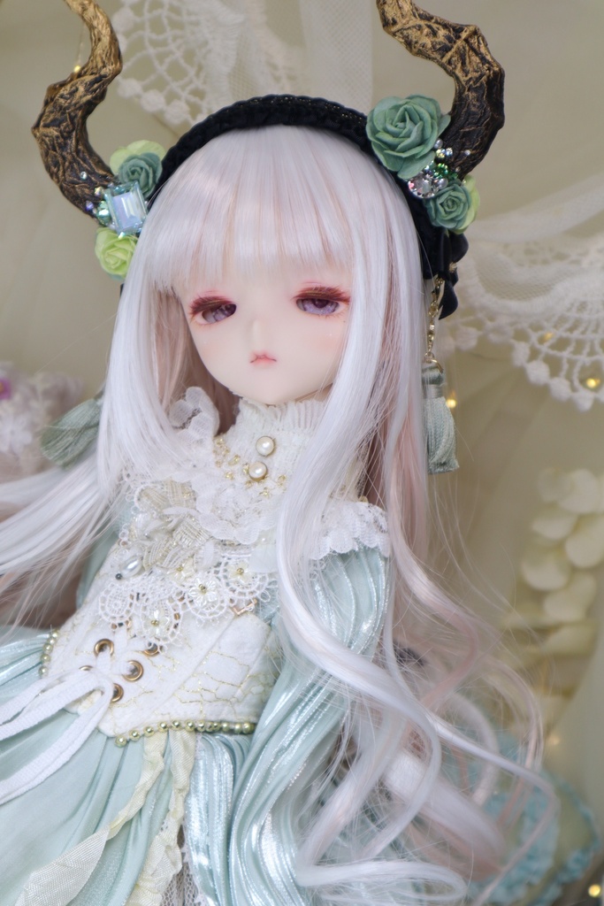 カスタムヘッド　DDH-10 セミホワイト肌 (販売開始2026/8/1/21:00～）