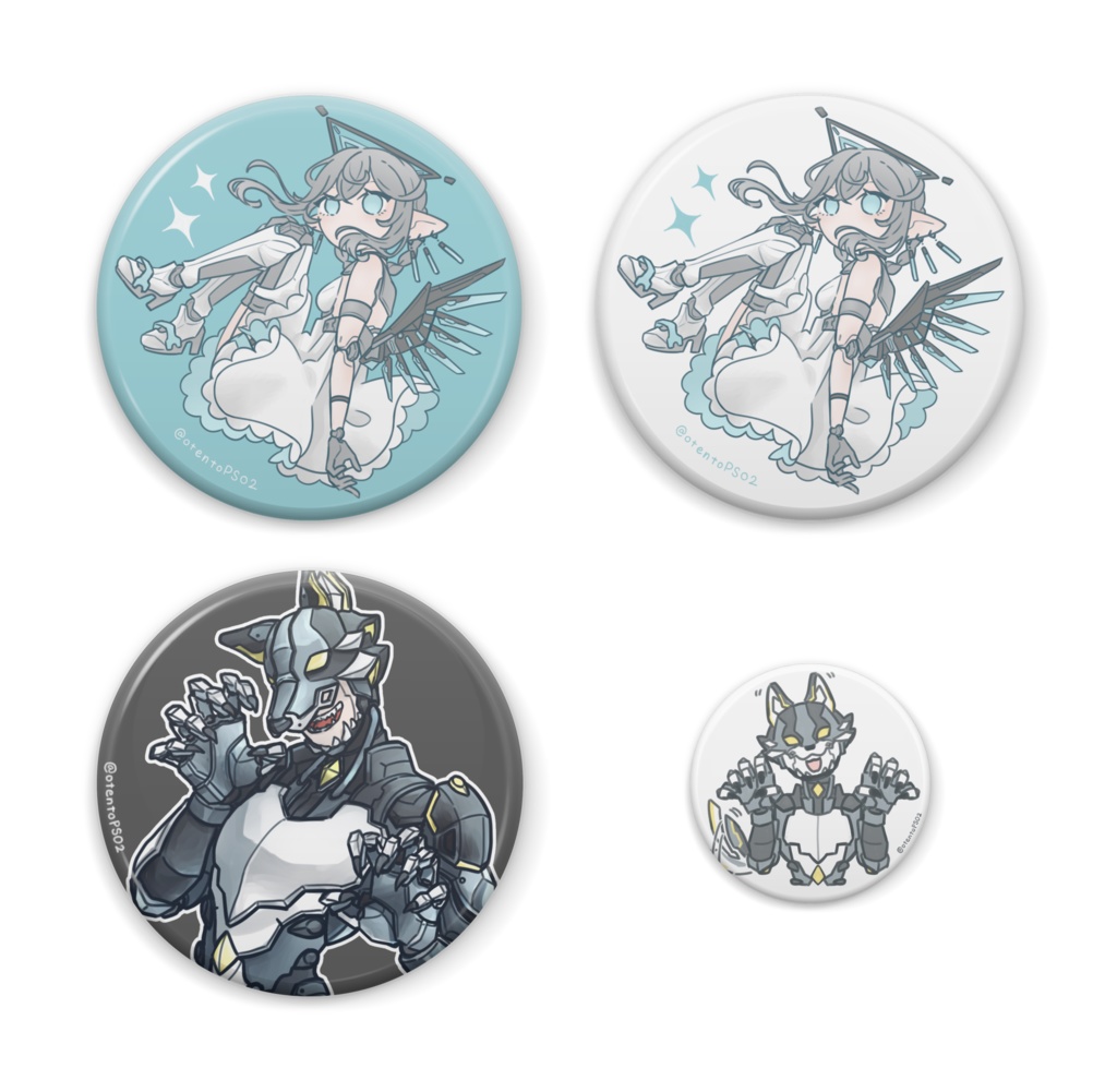 缶バッジ 4種