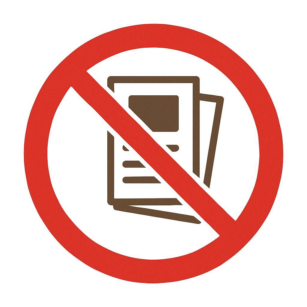 すぐ貼れる!共用部マナーPOP|かわいい和風アイコン 7点セット(BNG・背景透過BNG)