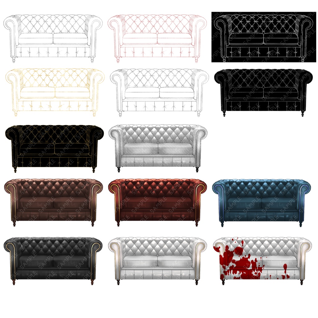 椅子素材セット