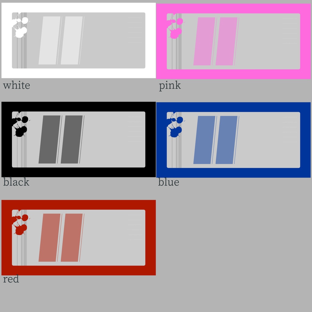シンプルフロアタイルセット