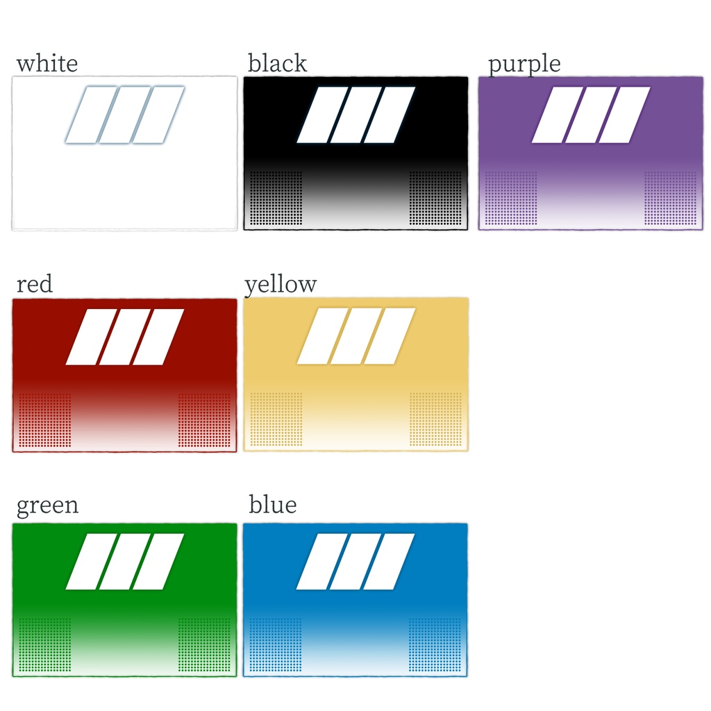 シンプルフロアタイルセット