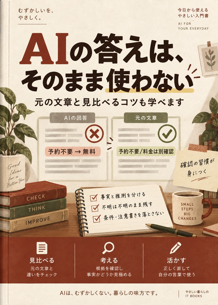 はじめてのAIの使いかた|身近な文章で学ぶ実践ガイド