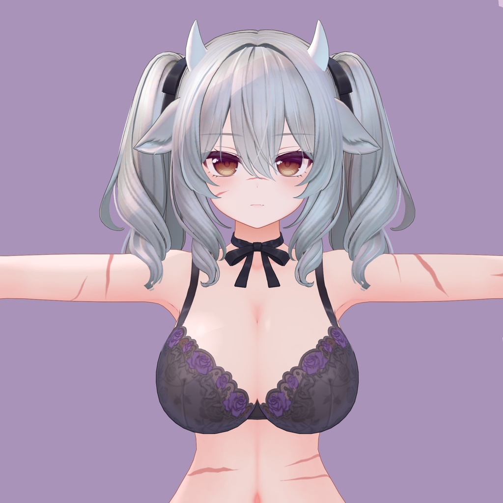 【MILLTINA , AIRI】 SCAR MAKE UP+SHAPEKEY!