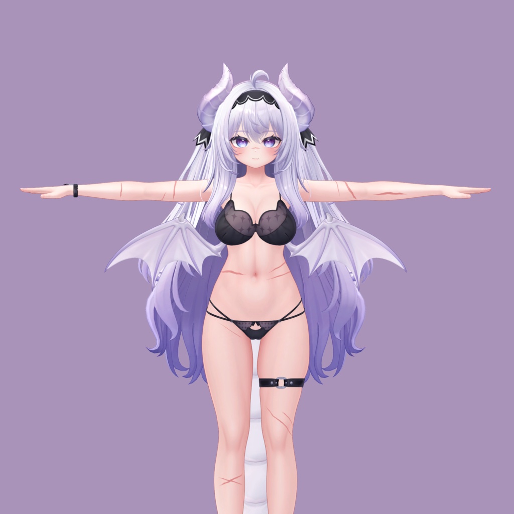 【MILLTINA , AIRI】 SCAR MAKE UP+SHAPEKEY!