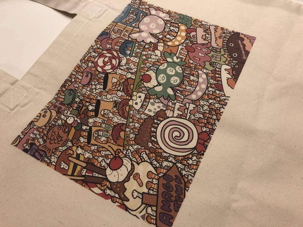 お菓子の国のアナゴトート