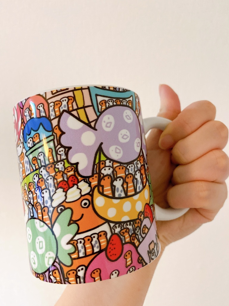 お菓子の国のアナゴカップ