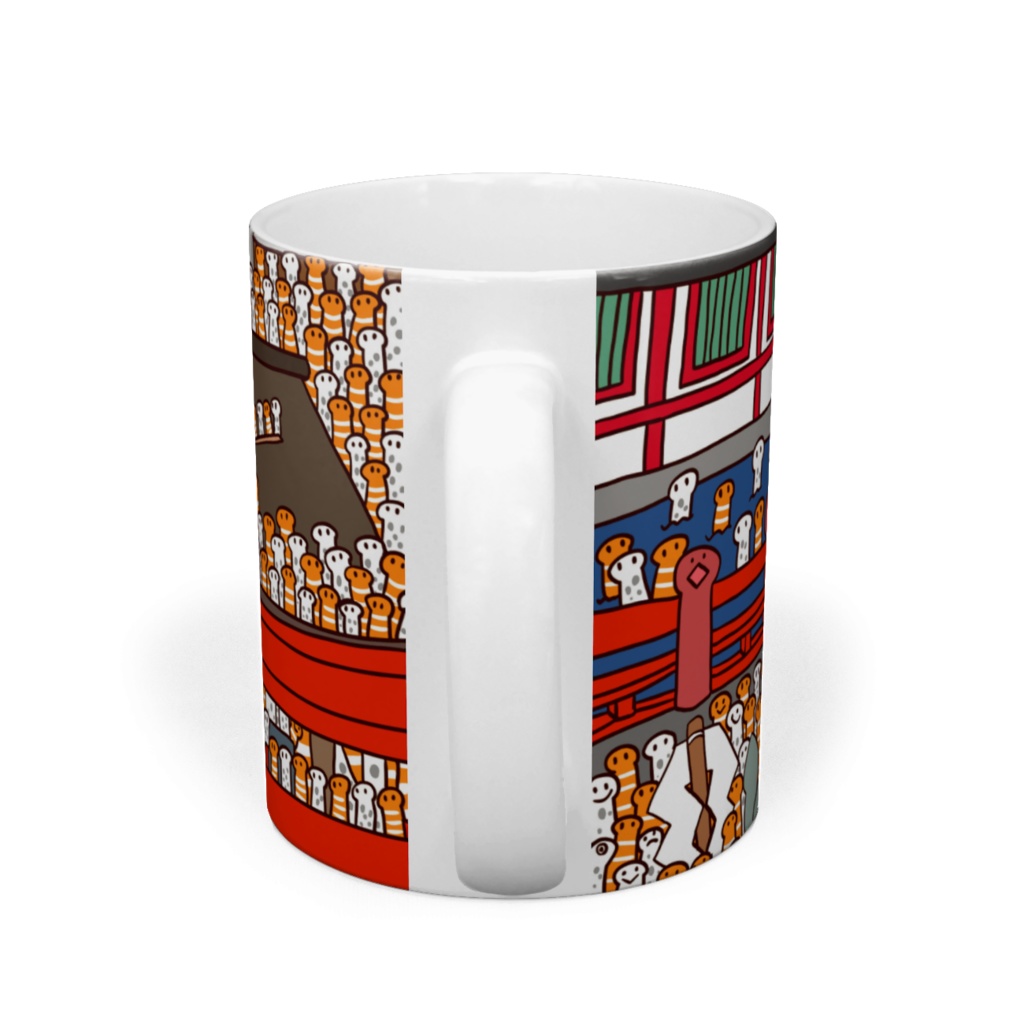 アナゴ神社マグ(アナゴの嫁入りバージョン)