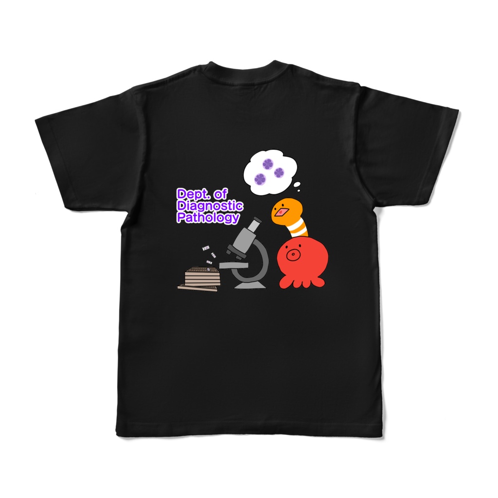 ぱそろじーあなごTシャツ