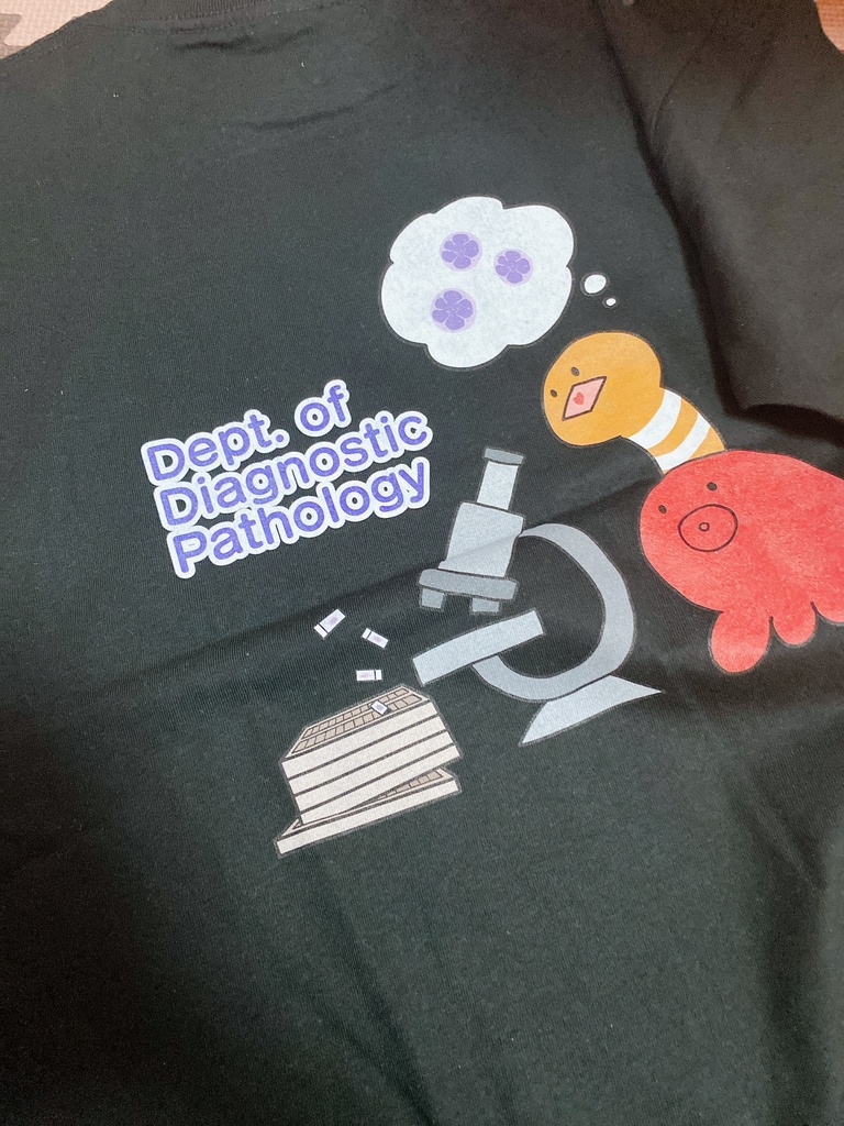 ぱそろじーあなごTシャツ