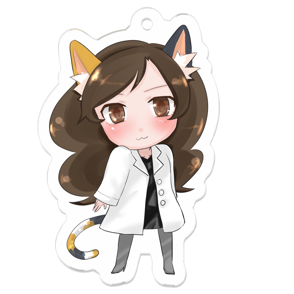 リケジョせんせいのアクリルキーホルダー