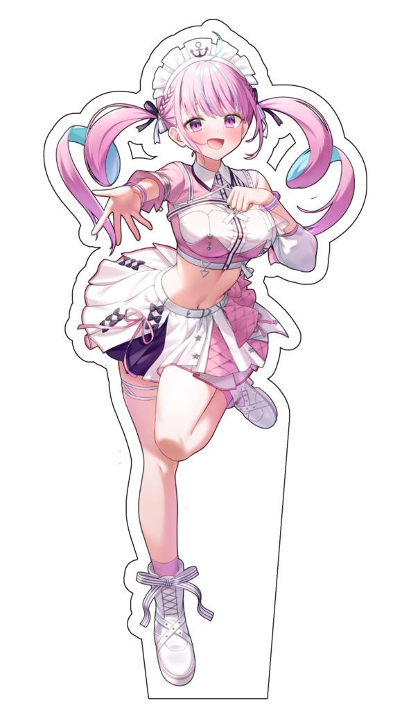 【ホロクル9th】湊あくあ カラーライズ衣装 アクリルスタンド