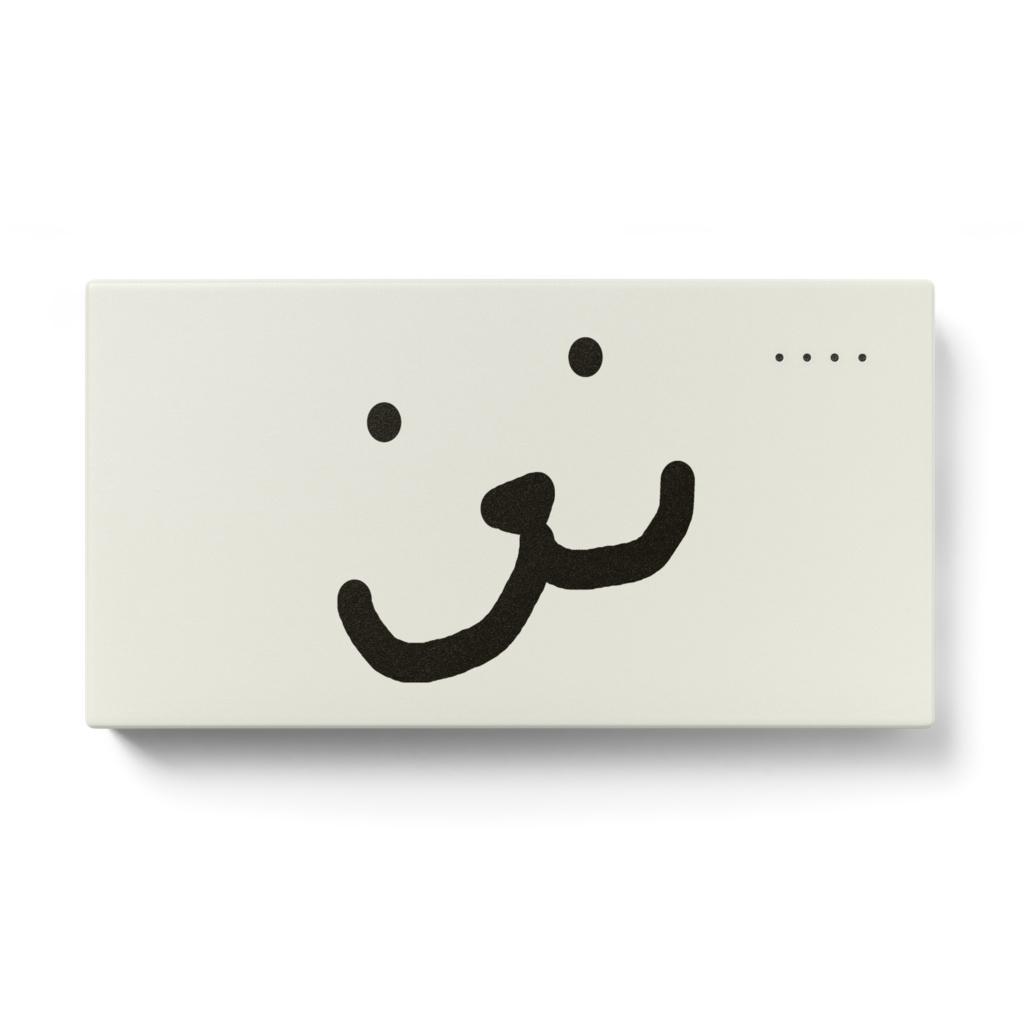 ポルートンのアイコン　モバイルバッテリー