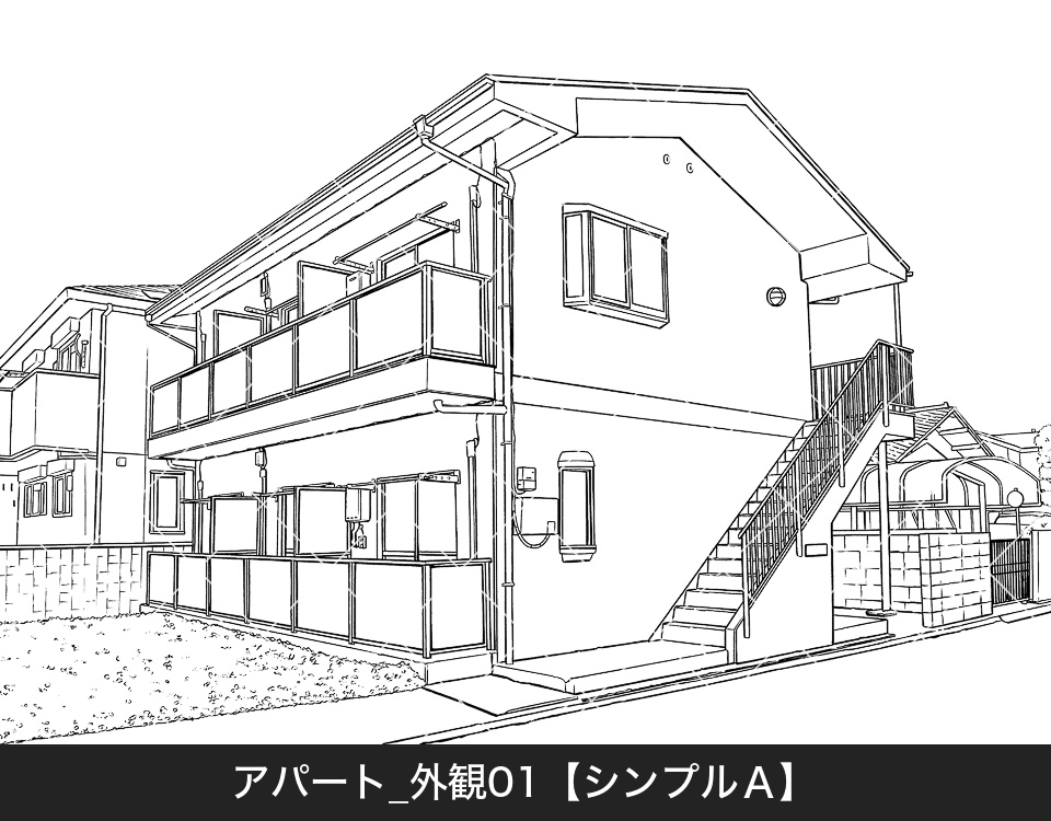 アパート外観