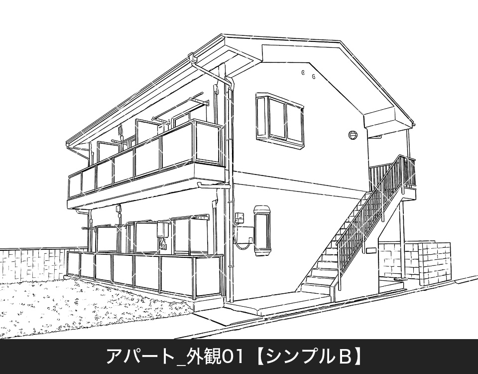 アパート外観