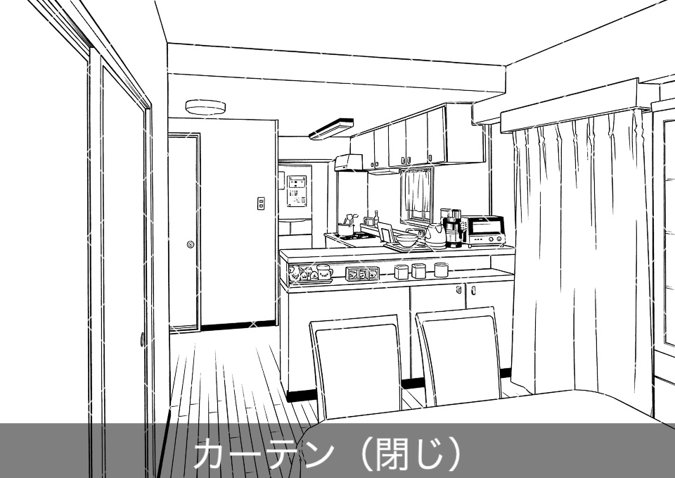 【無料】ダイニングキッチン(アタリ付き)