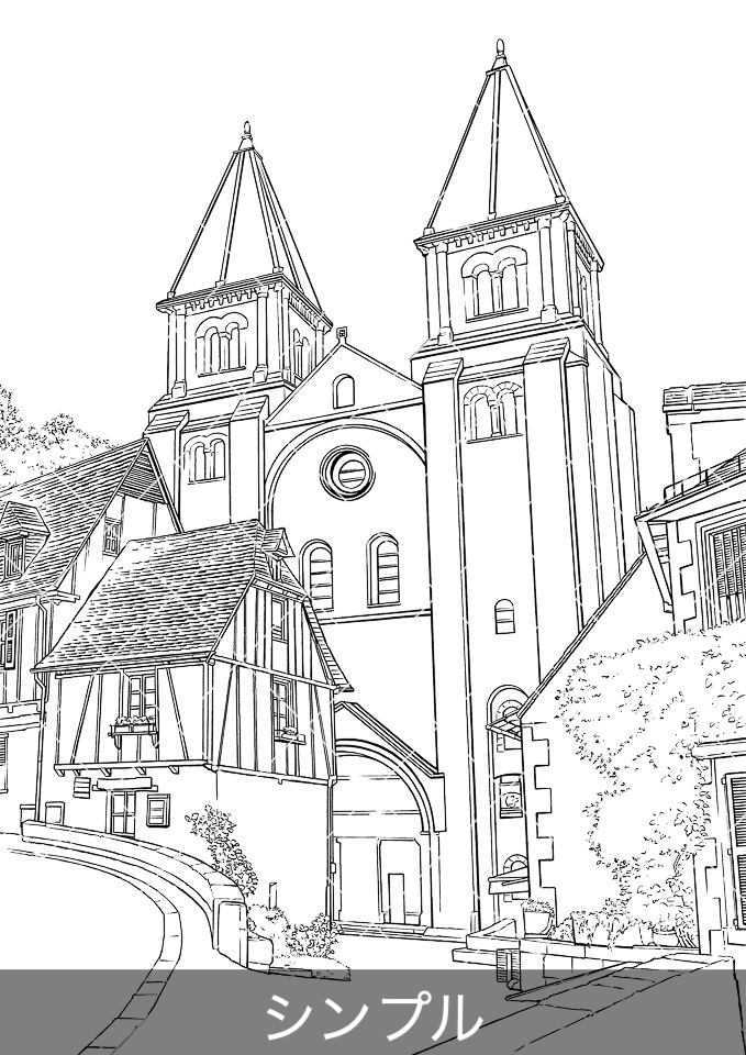 ヨーロッパ・教会の外観2